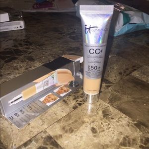 CC+ It cosmetics and universal eyebrow pencil