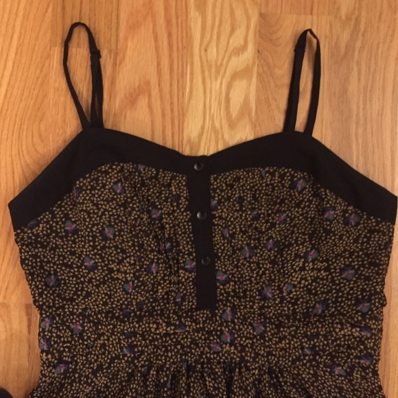 Staring at Stars Black and Gold Dress - Picture 3 of 3