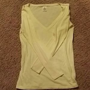 VS yellow long sleeve tee