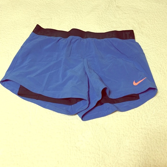 Nike Dri Fit Double Layer Running Shorts