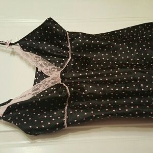 Polkadot nighty with capris pants