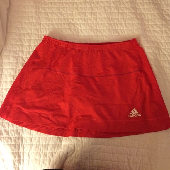Adidas red skirt - Picture 1 of 3
