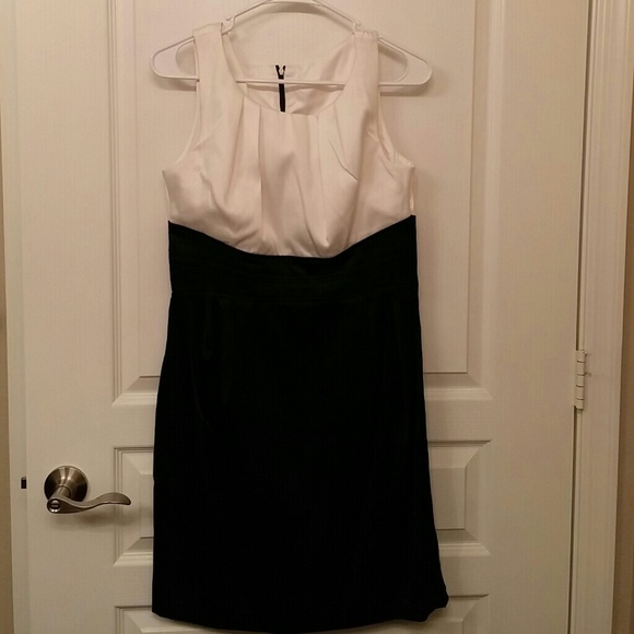 Ivory/Black Dress