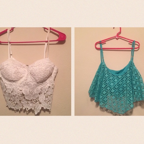 Tops - 2 crop tops!