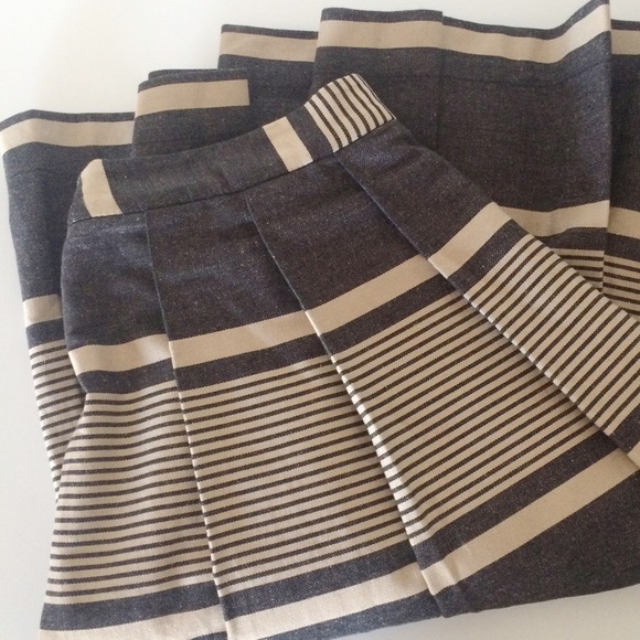 Anthropologie pleated skirt