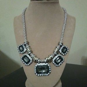 New Silver Plated Necklace $15
