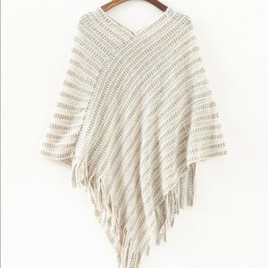 Brand New Warm Knit Cape/Coat/Jacket
