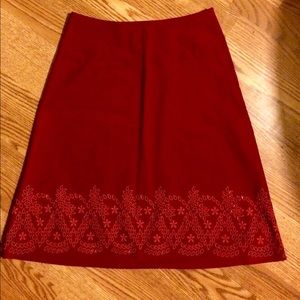 Gorgeous Red Skirt SALE!