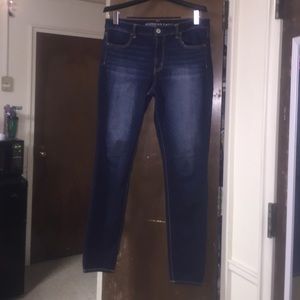 AE hi-rise jeggings size 12