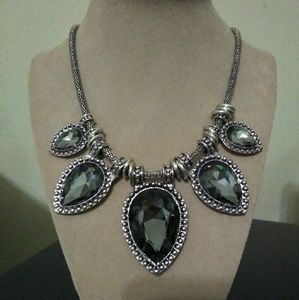 New Silver Plated Necklace $15