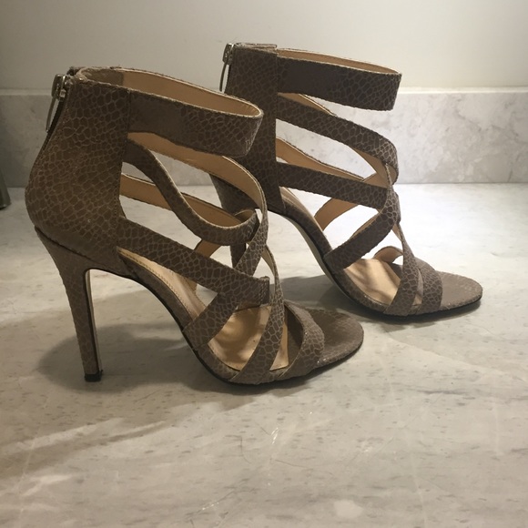 Gray Enzo Angiolini Heels
