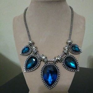 New Silver Plated Necklace $15