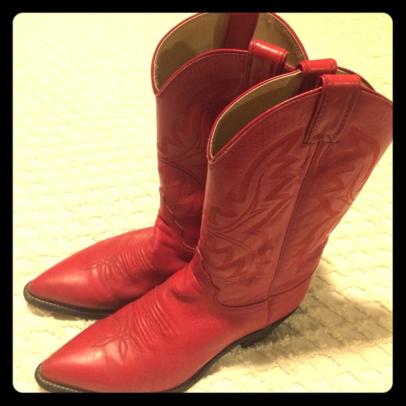 Vintage Women's Justin Cowboy Boots 👢🐴