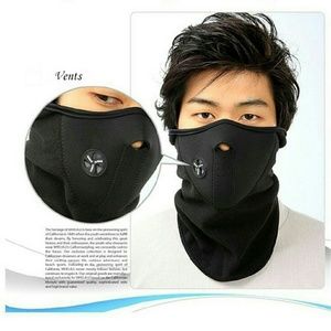 Ski Snowboarding Winter Neoprene/ Fleece Facemask