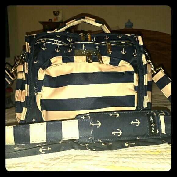 Jujube legacy BFF diaper bag commodore style