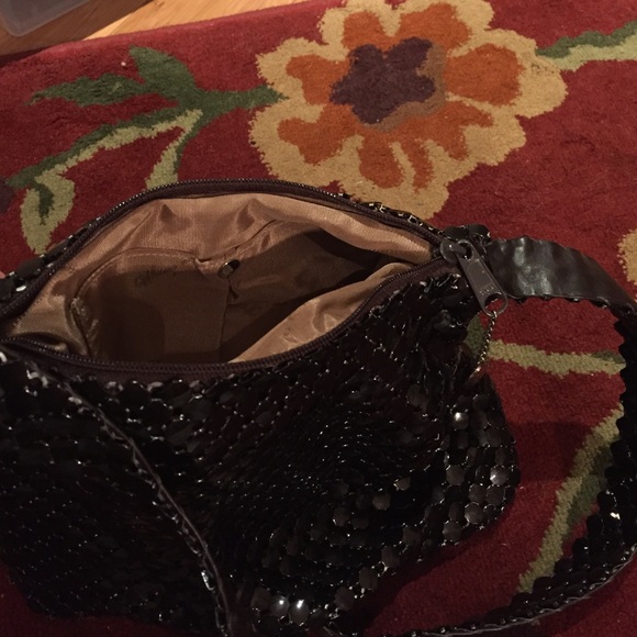 Authentic Whiting and Davis CHOCOLATE BAG - Picture 4 of 4