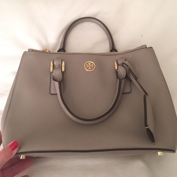 Robinson micro double zip satchel