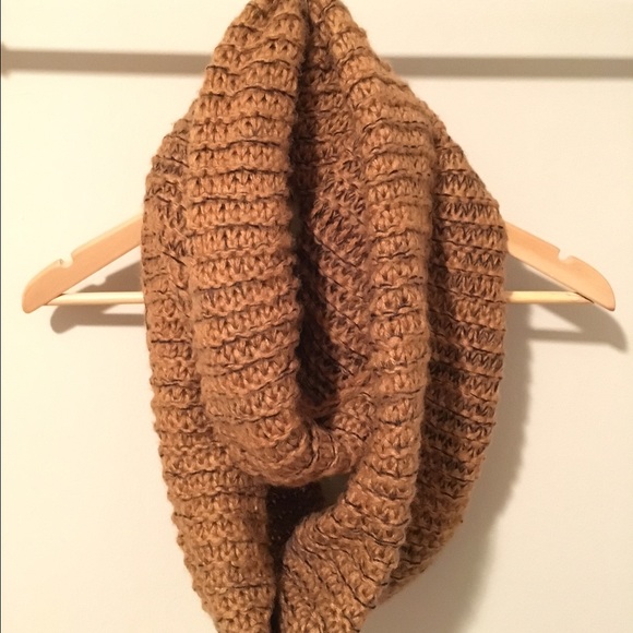 Burnt Orange Infinity Scarf