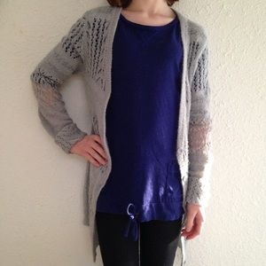 Gray Cardigan