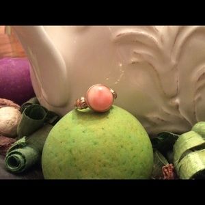 10kt Gold and Coral Ring