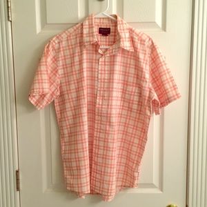Men's short sleeve button up shirt