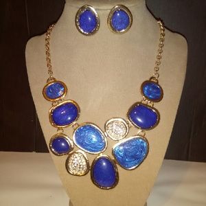 New Gold Plated Jewelry Set $15