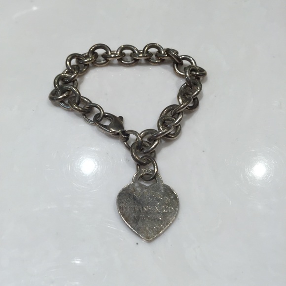 Tiffany heart tag bracelet