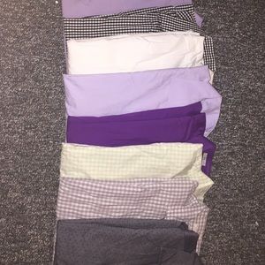 Bundle of men's dress shirts
