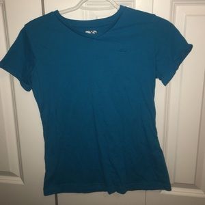 Plain blue champion tee