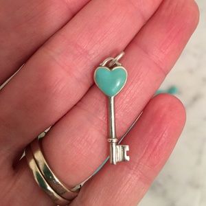 Tiffany Keys Heart Key Pendant