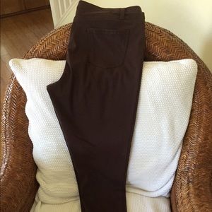 Chocolate brown jeggings