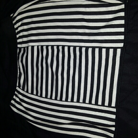 Stripped Mini Skirt