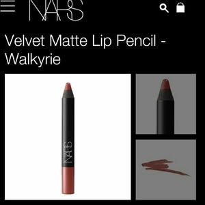 Nars - velvet matte lip pencil - "walkyrie"