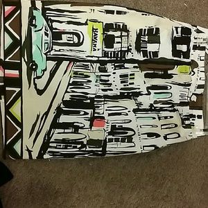 Kate spade landscape skirt