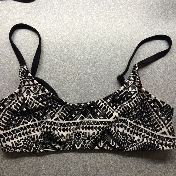 Tribal Print Caged Bikini