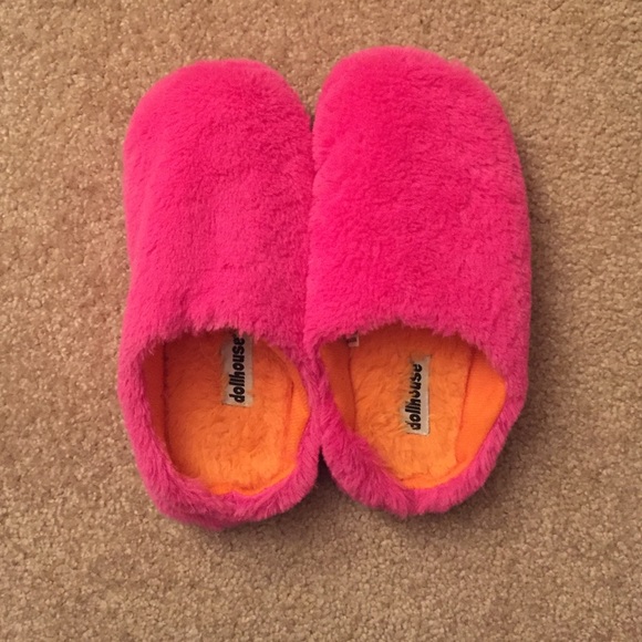 Cute pink slippers
