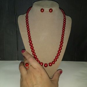 New Pearl Jewelry Set $10