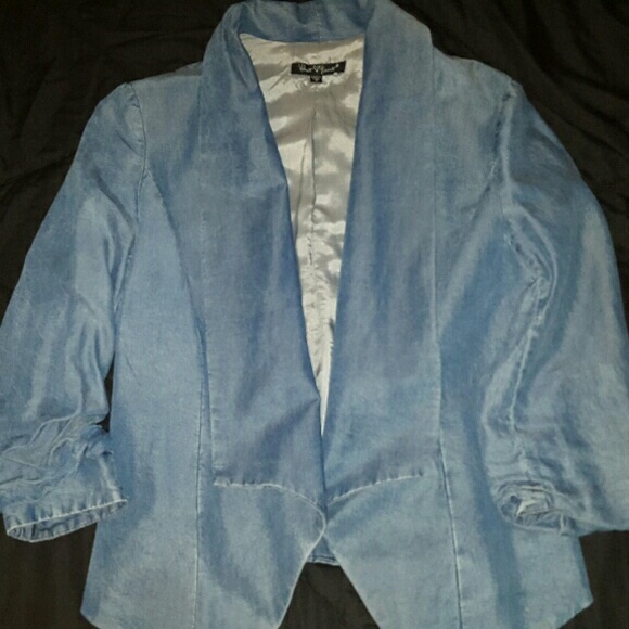 Blue/ Jean Colored Blazer