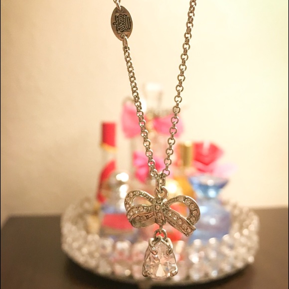 Juicy Couture Diamond Silver Necklace