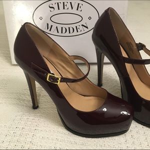 Steve Madden Wine Color Heels