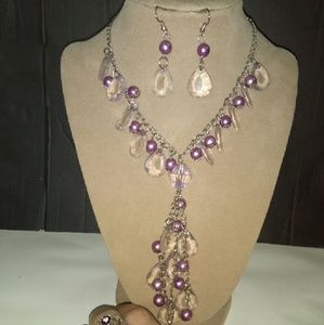 New Pearl Jewelry Set $15