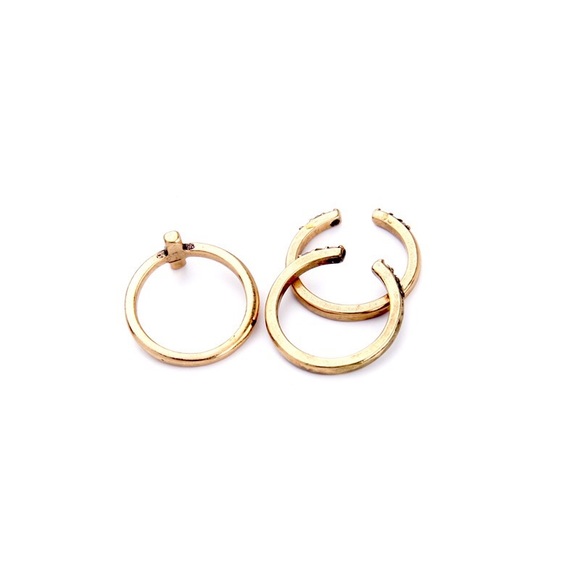 • SALE • 3 Pieces Cross Rings • - Picture 2 of 3