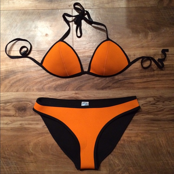 Neoprene, Nonauthentic triangl, medium, orange