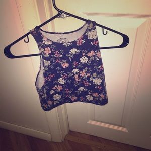 Floral crop top