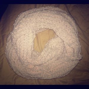 light pink scarf