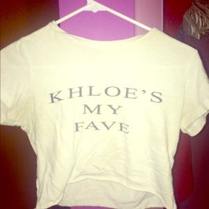 KARDASHIAN CROP TOP