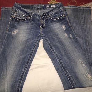 Miss me jeans 27 with 37 inseam