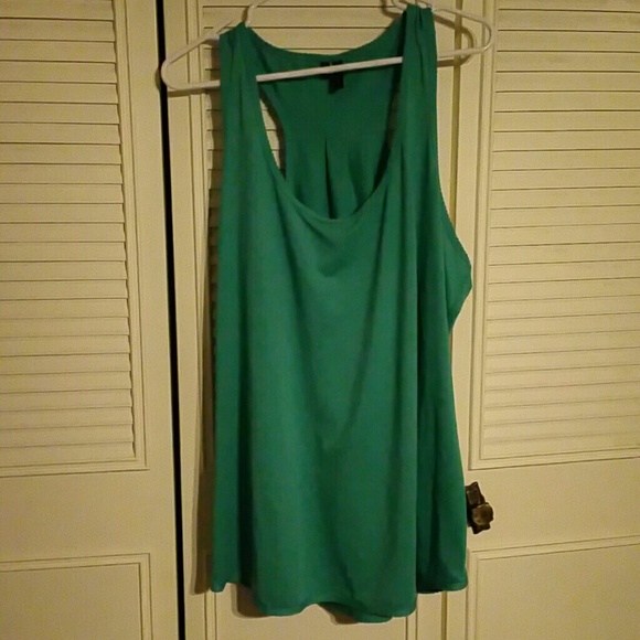Maurices Teal Plus Size Sports Tank Top