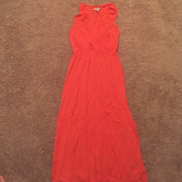 Pink maxi dress