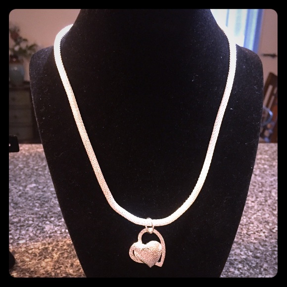 Sterling Silver heart Necklace